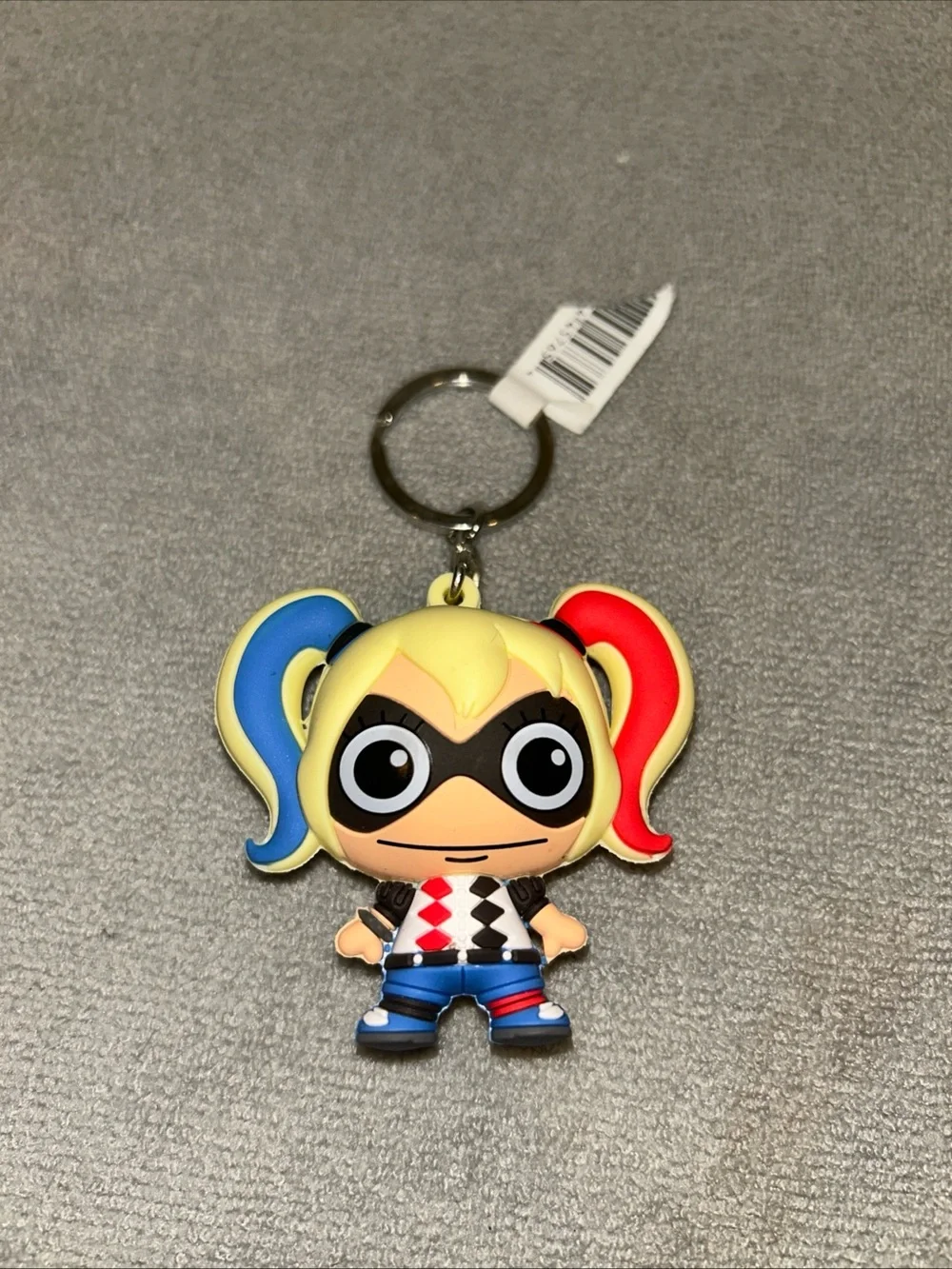 Lot Of 3 DC Comic Keychains ~ Flash/Superman/Harley Quinn